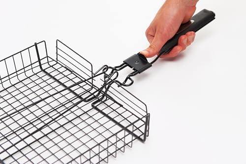GrillPro 24876 Deluxe Non Stick Broiler Basket with Detachable Handle - Image 4