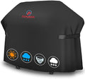 Comnova Grill Cover 75 Inch, 7109 BBQ Cover for Weber Summit 600 Series 6 Burner Grills, 600D Heavy Duty & Waterproof Barbeque Cover for Weber, Char-Broil, Monument, Brinkmann, Dyna-glo, and Nexgrill by MCOMNOVAOUTDOORS