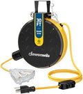 DEWENWILS Ceiling/Wall Mount Retractable Extension Cord Reel with 30FT Cord by DEWENWILS