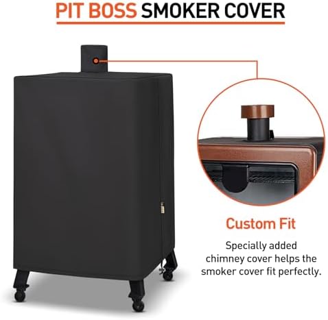 Arcedo Vertical Smoker Cover Compatible with Pit Boss Copperhead 5,7 Series - Image 3