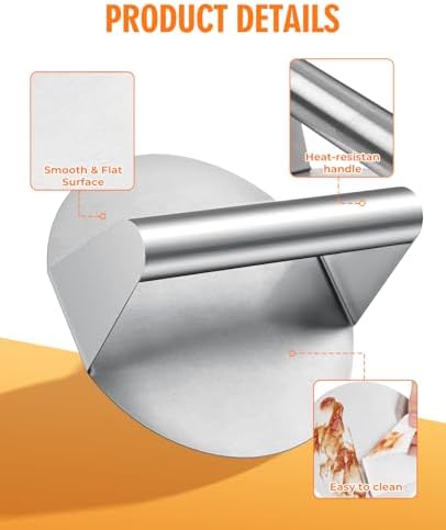 homenote Griddle Accessories Kit for Blackstone with Dome and Burger Press - Image 7