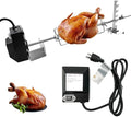 Universal BBQ Rotisserie Grill Kit, Automatic Rotating BBQ, UL Certificated Grill Rotisseries with 120V 4W Motor, 28” Spit Rod, 2 x 4 Forks, Complete Holders and Fixing Screw for Most Gas Grills by iMeshbean