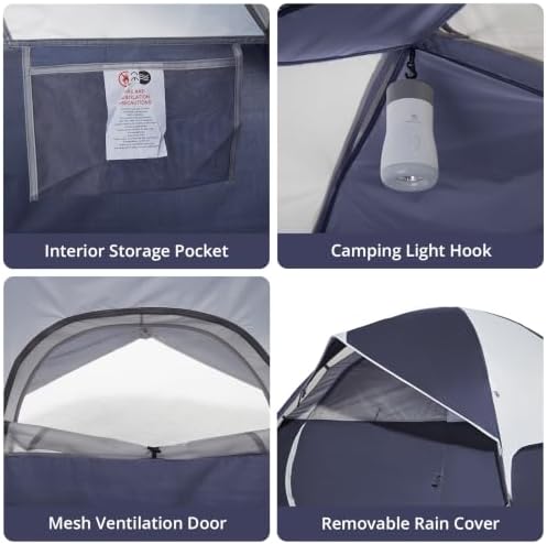 CAMEL CROWN Tents for Camping 2/3/4/5 Person Camping Dome Tent, Waterproof,Spacious, Lightweight Portable Backpacking Tent for Outdoor Camping/Hiking - Image 3