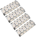 GasSaf Heat Plate for Select Turbo BBQ Replacement Parts, 16.5 inch Briquette Tray for Turbo Sts, Elite, Classic Gas Grills, 4-Pack Stainless Steel Heat Plates for Nexgrill Grill Parts(16 1/2 x 6 1/2) by GasSaf