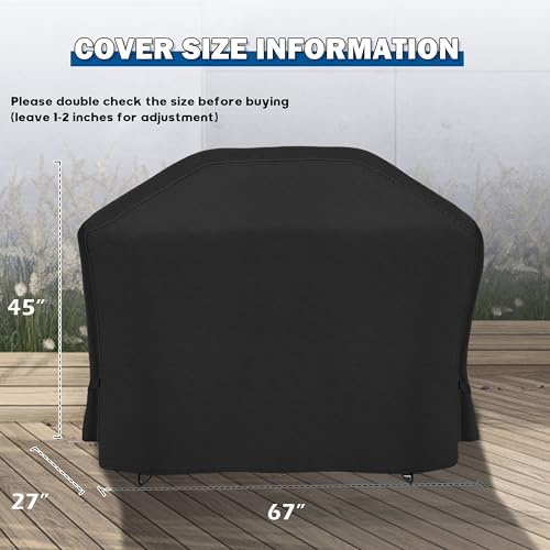 Grill Cover for Traeger Woodridge Elite Pellet Grill TFC97XLH, Outdoor Griddle Cover for Traeger Elite/Pro Pellet Smoker Grill, Waterproof BBQ Grill Cover for All Weather - Image 7