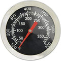 BBQ Grill Thermometer Temperature Gauge Heat Indicator Replacement for Charbroil, Chargriller, Jenn/Air, Perfect Flame, King Griller, Dyna-glo Gas Grills, 2 inch Dia. Stainless Steel BBQ Temp Gauge by Adviace