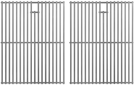 17 inch Grill Grates for Home Depot Nexgrill 720-0830H, 720-0830D Gas Grill Model, 17 x 13 Stainless Steel Cooking Grids Replacement Repair Parts by Gcostar