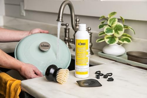 Lodge Enameled Cast Iron and Ceramic Stoneware Care Kit, 5 Piece - Image 2