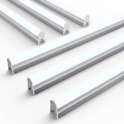 Ensenior 4FT LED Shop Lights, T5 6500K Super Bright Garage Lighting, 6 Pack by Ensenior