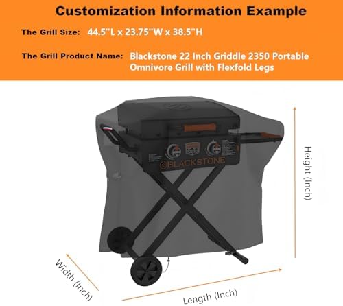 Customizable Outdoor Grill Cover, Waterproof, Fade Resistant - Image 2