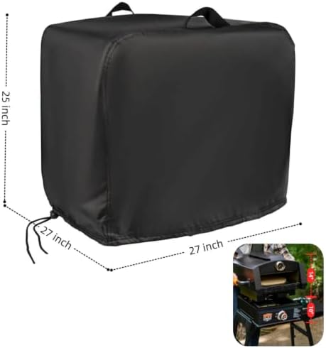 Pizza Oven Cover for Blackstone OTG 17" Pizza Conversion Kit on Griddle - Image 2