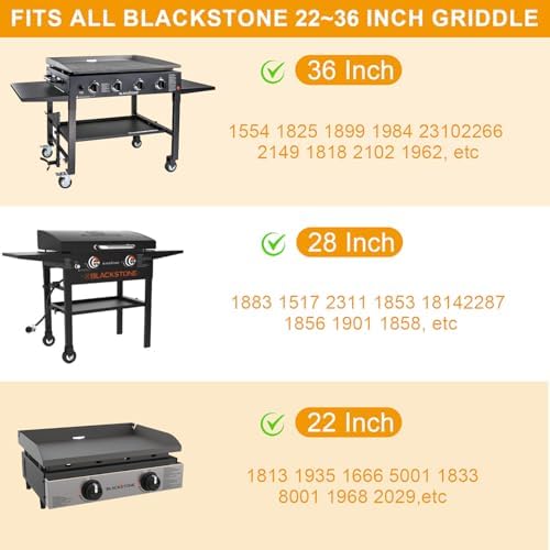 Adjustable Grill Warming Rack for Blackstone 22 28 36 Inch Griddle - Image 3