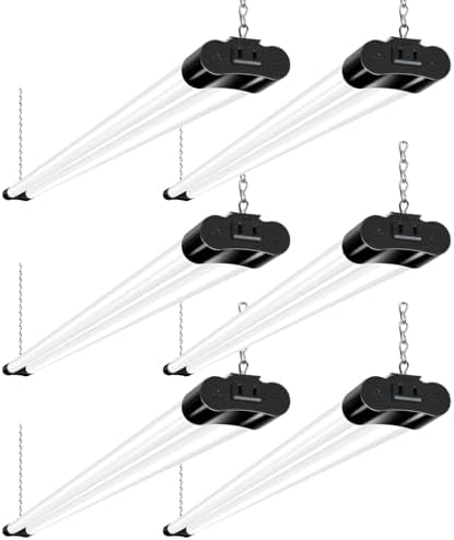 hykolity 60W 4FT Linkable LED Shop Light forGarage,6500LM by hykolity