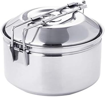 Fire-Maple Antarcti Camping Cook Pot Stainless Steel Camping Bowls, 1L by Fire-Maple