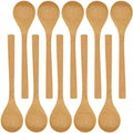 BambooMN 8" Reusable Bamboo Soup Spoon - 10 Units by BambooMN