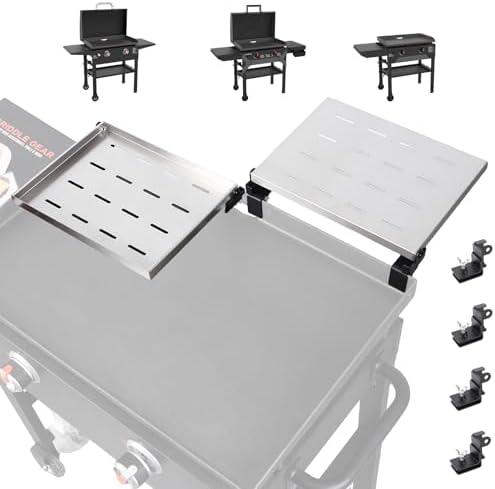 Utheer 28 Inch Warming Rack for Blackstone Griddle Accessories, 2-Pack by Utheer