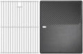 Hisencn 17 Inches Grill Grate and Griddle for Nexgrill Replacement Parts by Hisencn