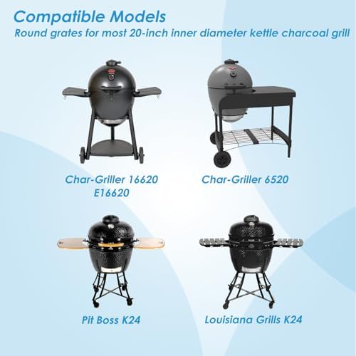 13.5" Warming Rack for Char Griller Akorn Kamado Ceramic Grill - Image 2