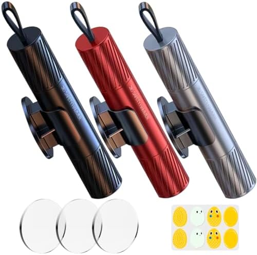 smosun Safehammer - 2026 Upgraded Safe Hammer Glass Breaker Under Water, Car Hammer Seatbelt Cutter Window Breaker Emergency Escape Tool, Safehammer Glass Breaker for New Cars (3PCS) by SMOSUN