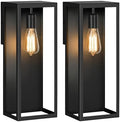VerRon 16” Exterior Waterproof Outdoor Lights with Glass Shades, 2-Pack by WelcometoVerRon