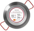 Machika Carbon Steel Skillet Pan for Paella | Perfect for Outdoors, Camping, Parties, and More | 2 Servings | 10 Inches by MachikaEveryoneIsInvited