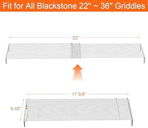 Adjustable Grill Warming Rack for Blackstone 22 28 36 Inch Griddle - Image 2