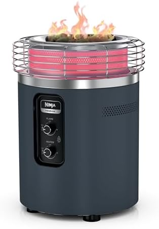Ninja Fireside360 Fire Pit/Heater, 80,000 BTU, 3 Modes, Cyberspace by Unknown