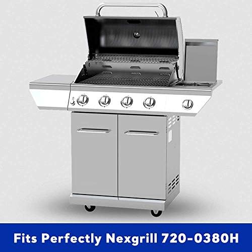 Uniflasy 17 Inches Cooking Grates for Home Depot Nexgrill 720-0830H 720-0830D 720-0783E 720-0783C for Nexgrill Replacement Parts 4/5 Burner Grill Grates Stainless Steel 2 Pack - Image 3