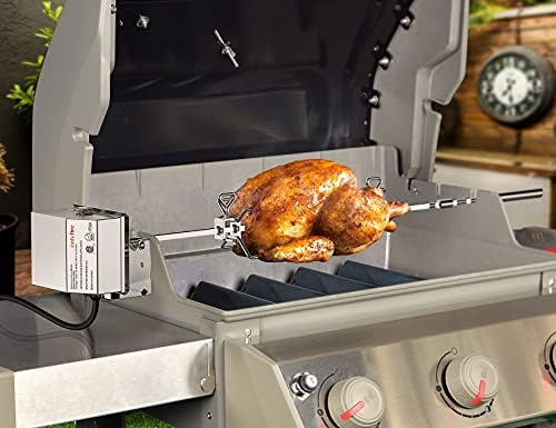 onlyfire Stainless Steel Rotisserie Kit Weber 7659 Replacement - Image 7