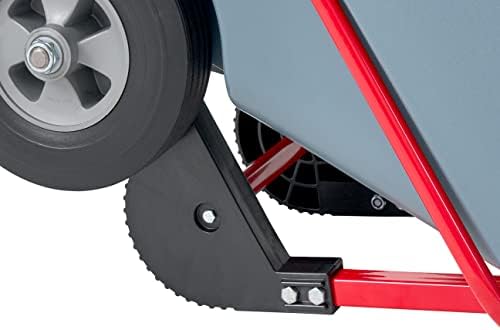 Rubbermaid Commercial Products Tilt Truck, 1/2 Cu Yd, 850lbs Cap, Gray - Image 6