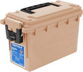 Sheffield 12627 Ammo Box Made in USA Stackable Lockable Ammo Storage Box, Standard Single (Pack of 6) by Sheffield