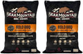 Bear Mountain Bold Wood Pellets for Smoker and Grill, 20lb Bag, 2-Pack by BearMountainBBQ