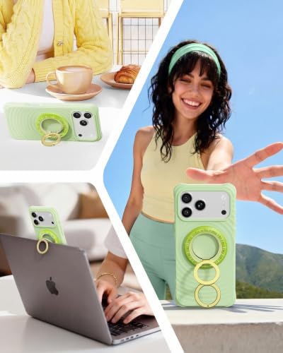 SYNCWIRE Magnetic Phone Ring Holder, for MagSafe Phone Grip Stand Kickstand - Image 4