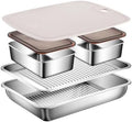 5-in-1 Grill Carry System, Grilling Prep Trays with Cutting Board by Unknown