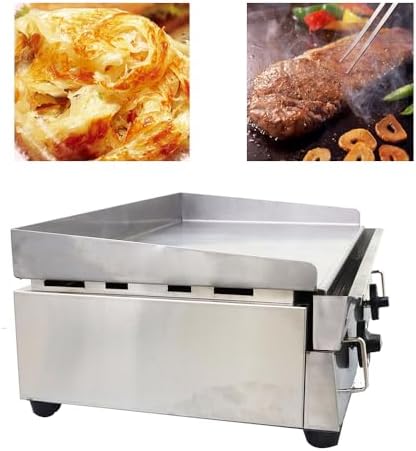 Commercial Countertop Griddle 2800Pa LPG Gas Grill Griddle - Image 5