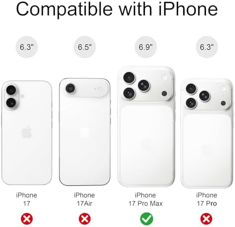 for iPhone 17 Pro Max Case, Magnetic Matte Frosted Dual-Layer Striped Phone Case for Women, Retro Aesthetic Cover Compatible with Mag Safe Accessories - Candy Pop - Image 3