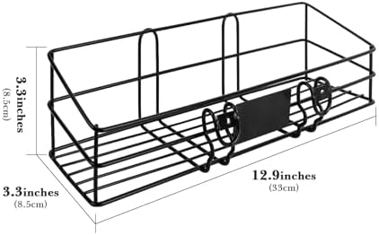 Linkidea BBQ Grill Spice Rack, Stainless Steel Clip-On Seasoning Holder for Charcoal Grills, No-Drill Grill Side Shelf Organizer for Sauces & Tools, Outdoor Cooking Accessory - Image 2