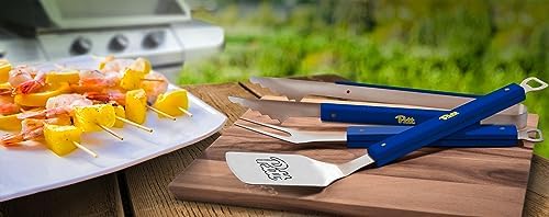 YouTheFan 5022074 NCAA Wyoming Cowboys Spirit Series 3-Piece BBQ Set, 22" x 9", Team Colors - Image 2