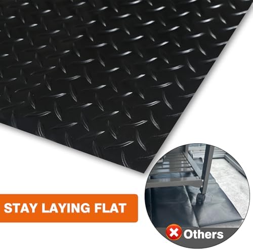 No Curled Edges 65"*40" Under Grill Mats for Outdoor Grill - Image 4