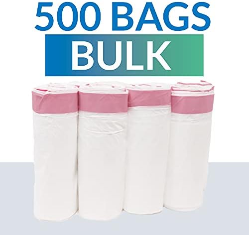 Reli. Tall Kitchen Drawstring Trash Bags 13 Gallon | 500 Count Bulk, White - Image 3