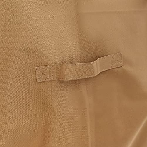 Kenmore 56-Inch Heavy-Duty Grill Cover for Outdoor BBQ Propane Gas Grills, Weather-Resistant, UV- and Fade-Resistant, Universal Fit Cover for 4-Burner Gas Grills, Tan - Image 5