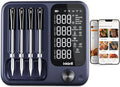 4-Probe Digital Meat Thermometer Wireless with Smart APP, Unlimited Range WiFi & Bluetooth Meat Thermometer for BBQ, Rotisserie, Oven, Grill, Smoker,and Air Fryer Cooking by InkGrill