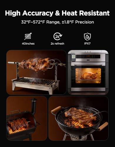 Govee Bluetooth Meat Thermometer Digital with App Alerts and Timer Mode - Image 7