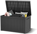 KAMABOKO Outdoor Storage Box, 280 Gallon Deck Box Outdoor Waterproof by KAMABOKO