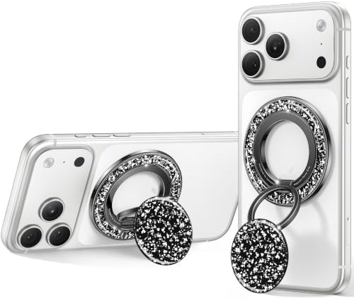 SYNCWIRE Magnetic Phone Ring Holder, for MagSafe Phone Grip Stand Kickstand by SYNCWIRE