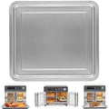 Air Fryer Replacement Tray for Emeril Lagasse 26 QT Extra Large Air Fryer, 12.5''×11.3'' Steel Air Fryer Accessories Grill Pan Plate Replacement Parts Rack by Unknown