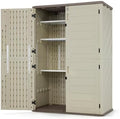 Macrout 50 Cu Ft Outdoor Storage Cabinet with Shelves, Waterproof ST5782 by MMACROUT