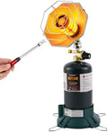 Propane Heater 6200BTU, Camping Portable Outdoor Heater with USB Lighter and Cylinder Stand, for Outdoor Space, Patio, Finshing, Hunting,Open Work(Fuel not included) by Unknown