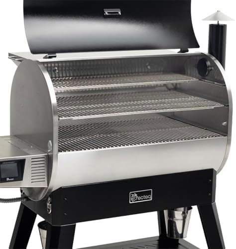 recteq Pellet Grill Smoker - Flagship 1600, Wood Pellet Smoker, BBQ, Wi-Fi Smart Grill, 1667 Sq. In. Cook Space, 40 lb Hopper - Image 7