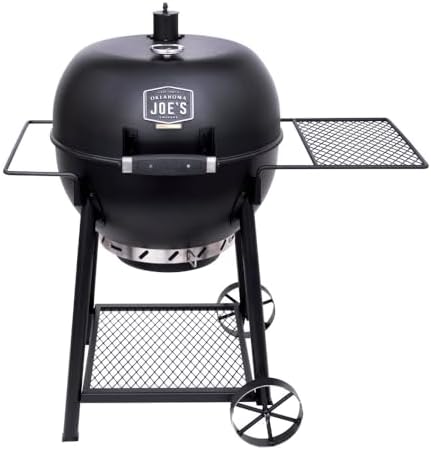 Oklahoma Joe's Blackjack 21.5 in. Heavy-Duty Kettle Charcoal Grill with 382 sq. in. Cooking Area, Black by OklahomaJoes%C2%AE